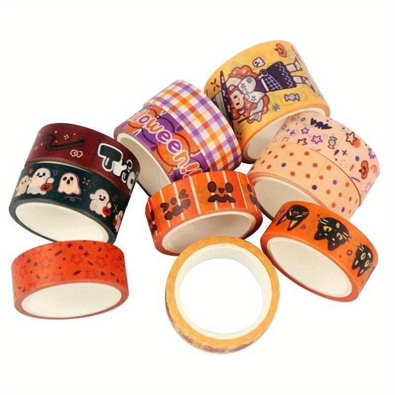 Halloween Bronzing Festival Washi Band Set DIY Hand Konto Grenze Dekoration Halloween Festival Adhesive Masking Tape