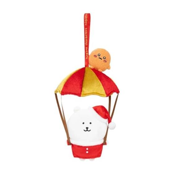 Nagano Characters Tsuruseru Parachute Santa Kuma Plush Doll