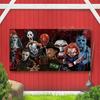 Halloween Ghost Backdrop Photo Background Banner Party Studio Decor