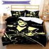 Elvis 3pcs Bedding Set Duvet Cover Closure Includes 1 Duvet Cover & 2 Pillowcases for All Seasons Bedroom Home Dorm Decor