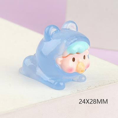 Cartoon Funny Luminous Mini Doll Micro Landscape Decoration Miniature Figurines Creative Diy Home Decoration Accessories Gifts