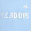 adidas Unisex Three-Stripes Football Print Polo Shirt