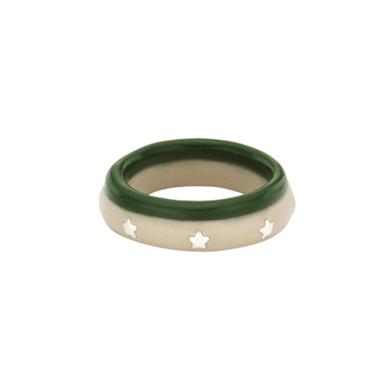 Nff Star Two Track Ring-khaki