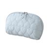 7l Large Capacity Quilted Heart Shape Partition Toiletry Bag Portable Butterfly Embroidery Travel Makeup Bag Multi Grid Storage