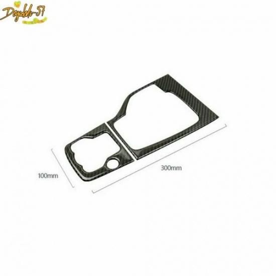 For Mazda 3 Axela 2013-2016 Carbon Fiber Inner Gear Shift Panel Frame Trim Cover