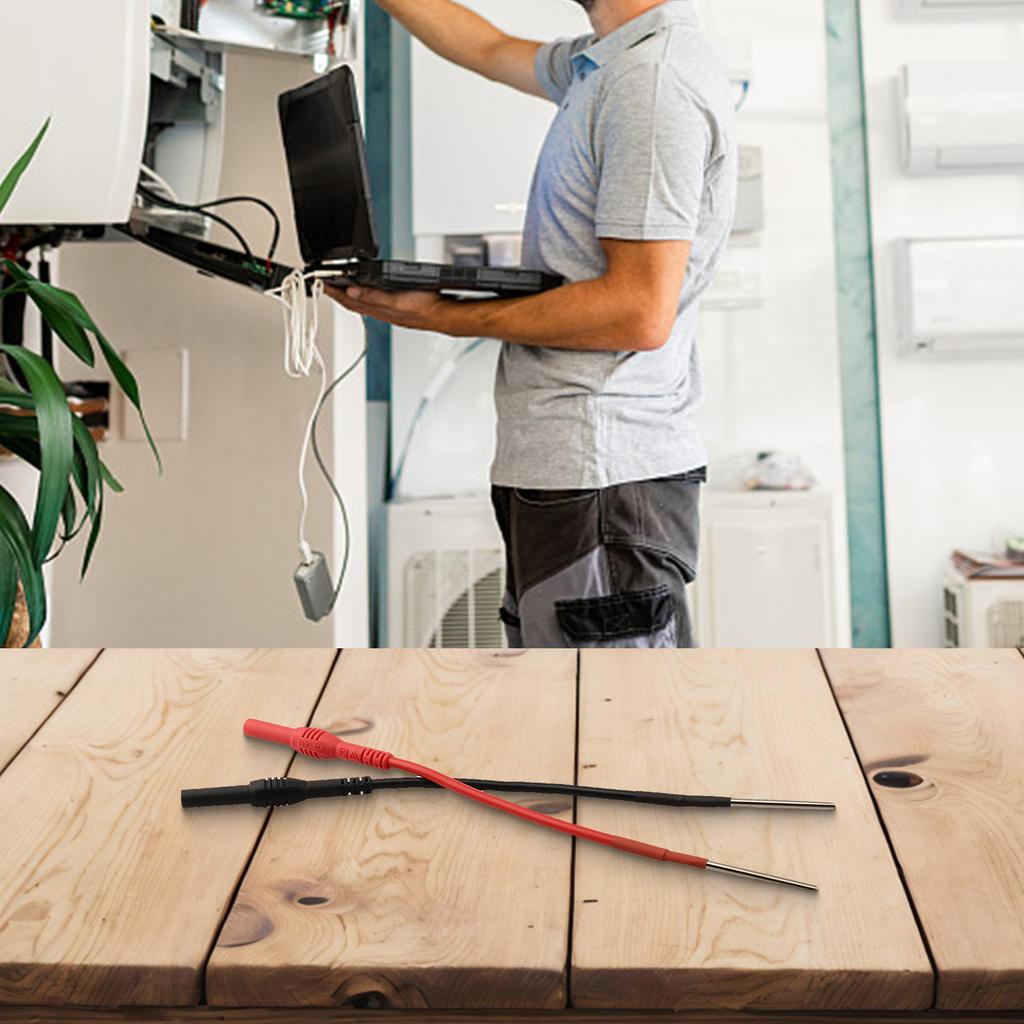 Automotive Testing Black Red Silicone Spoon Probe Flexible Probe Temperature Resistance Flexible Testing For Automotive Testing