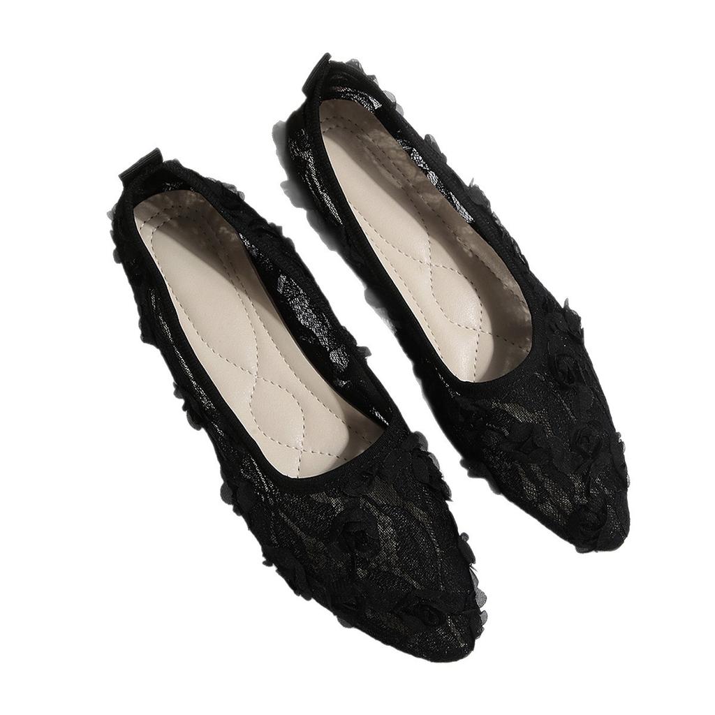 Large-size Low-cut Women's New Flat-bottom Lazy Shoes Devotion