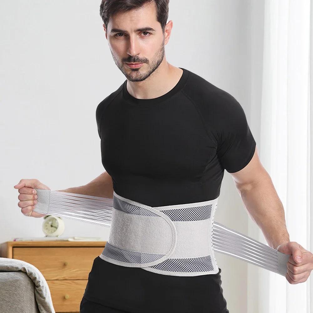 Comfortable Adjustable Elastic Non-Skid Breathable Lightweight Waist Belt Steel Stays for Yoga Fitness Training Core Stability