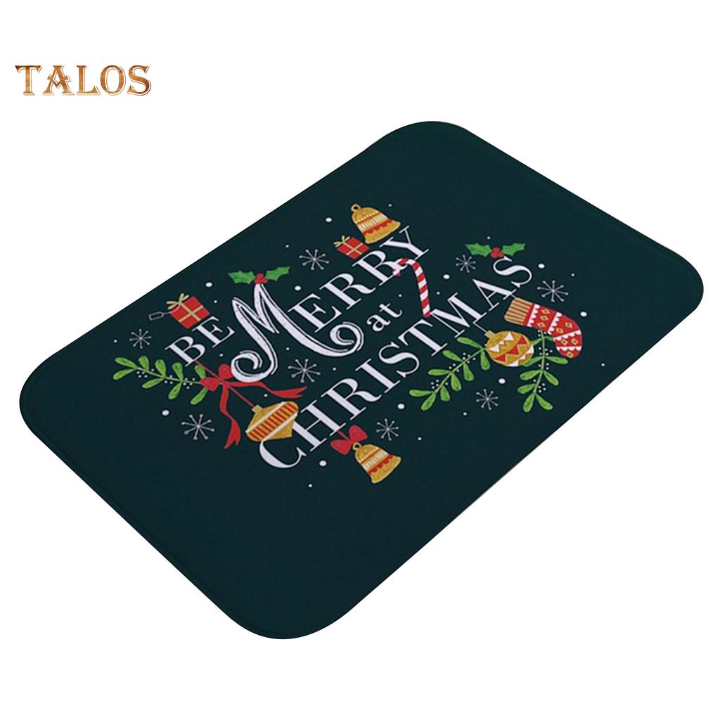 TL Anti-slip Christmas Doormat Bathroom Kitchen Floor Mat Carpet Cushion