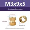 M1-M10 Knurled Brass Heat Insert Nut for Injection Molding