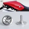 Motorcycle Rear Seat Screws For Ducati Monster 696 695 796 795 1100 Hump Fixed Bolt Aluminum Fairing Cover Hole Screws Decor
