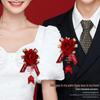 Creative Wedding Corsage Set for Bride, Groom, Groomsmen, and Bridesmaids