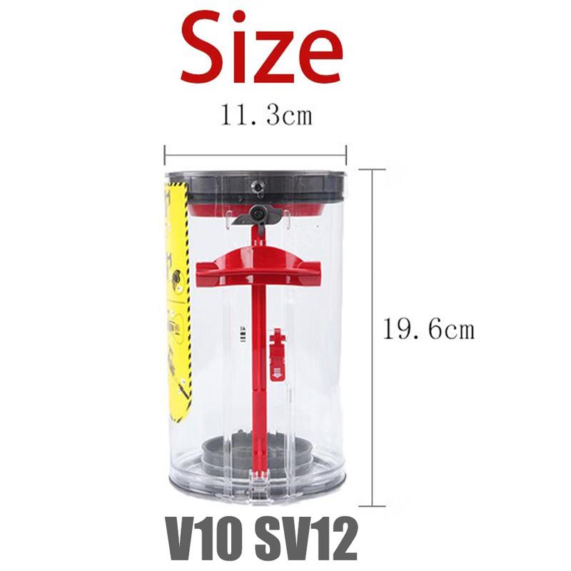 Large Dust Bin for Dyson V10 SV12 Vacuum Cleaner Canister/Dust Bucket Replacement part,Not Suitable for V12