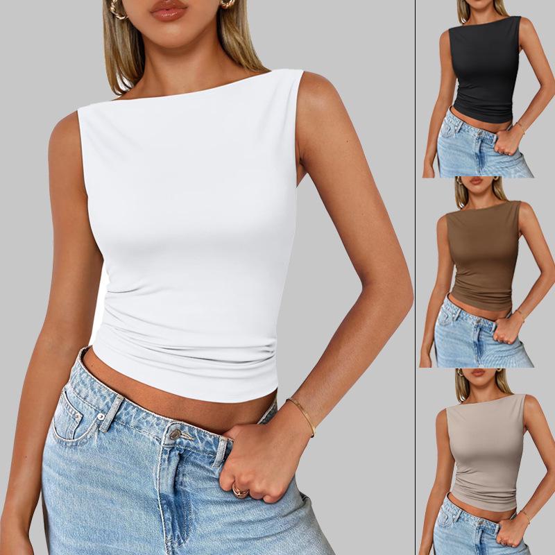 2026 Y2K Sleeveless Tank Top: Hot Summer Women's Fashion Sports Style