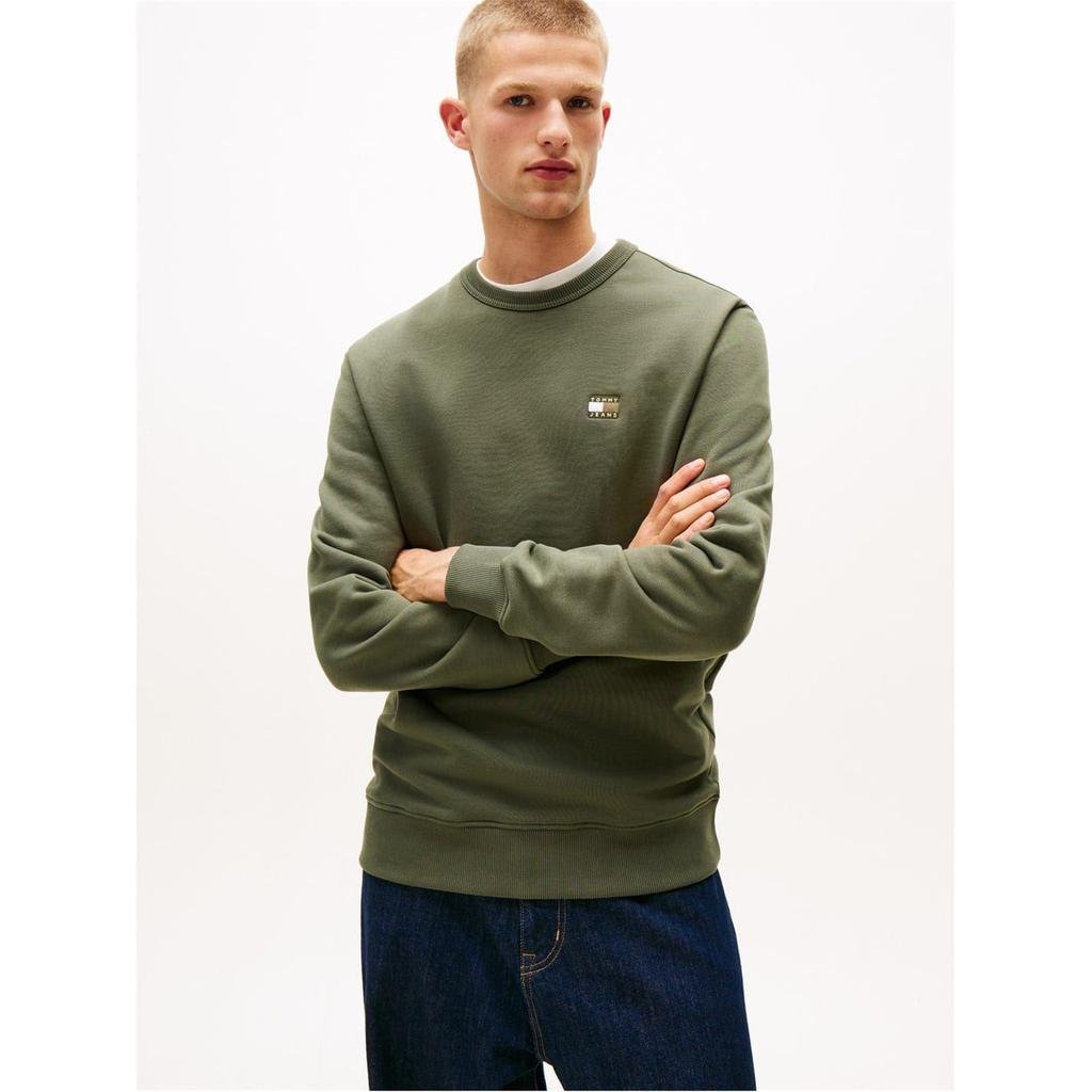 Tommy Jeans Mens Logo Sweatshirt