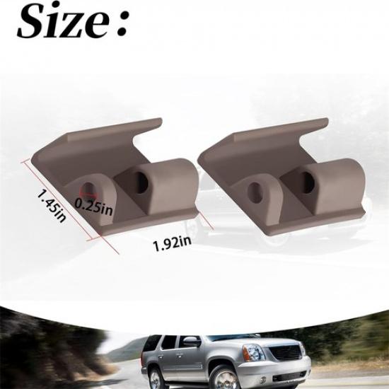 2x Car Second Row Seat Center Clips Fit for Yukon Denali Suburban Escalade Tahoe