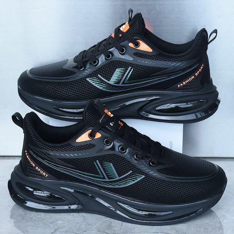 Men's 2025 Autumn Waterproof Leather Running Shoes - Ultra-Light, Trendy Sports Footwear for Students