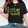 Camiseta de Cumpleaños Retro para Dama - Mi Camiseta Especial Exclusiva de Cumpleaños - Adecuada para Hombres y M