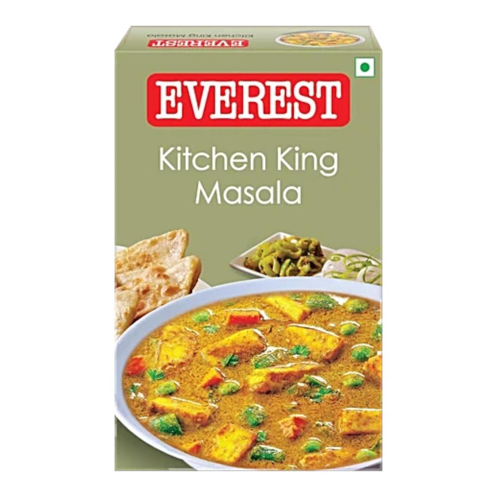 Everest Kitchen King Masala 50 g Spice Blend for Flavorful Vegetable Curries and Aromatic Cooking Pack of 4