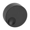 Gałka regulacji głośności 32x13mm, czarna, matowa, solidna, aluminiowa, do potencjometru 6mm