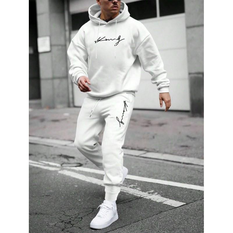 Mens Casual Sportswear Set Fall Lightweight