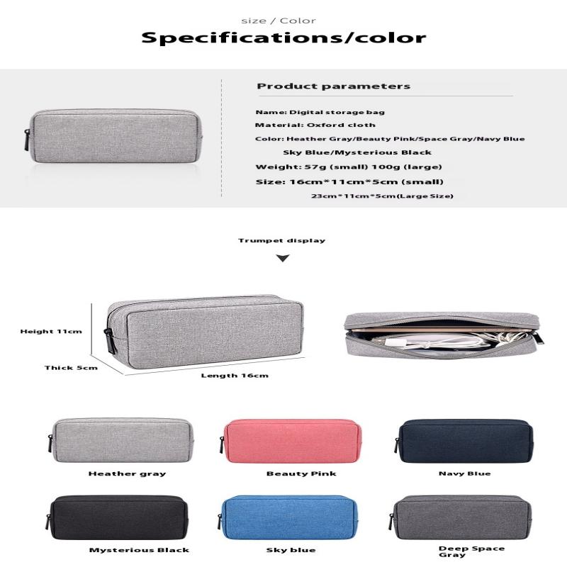 Storage Bag Cable Cord Organizer Travel Bag Small Electronics Sd Card Power Bank Portable Storage Bag