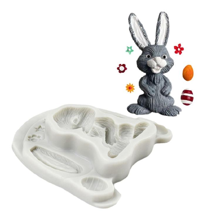 Stampo a Tema Pasquale per Festival di Pasticceria Creativa Accessori in Silicone per Dolci per Feste e Corsi di Pasticceria