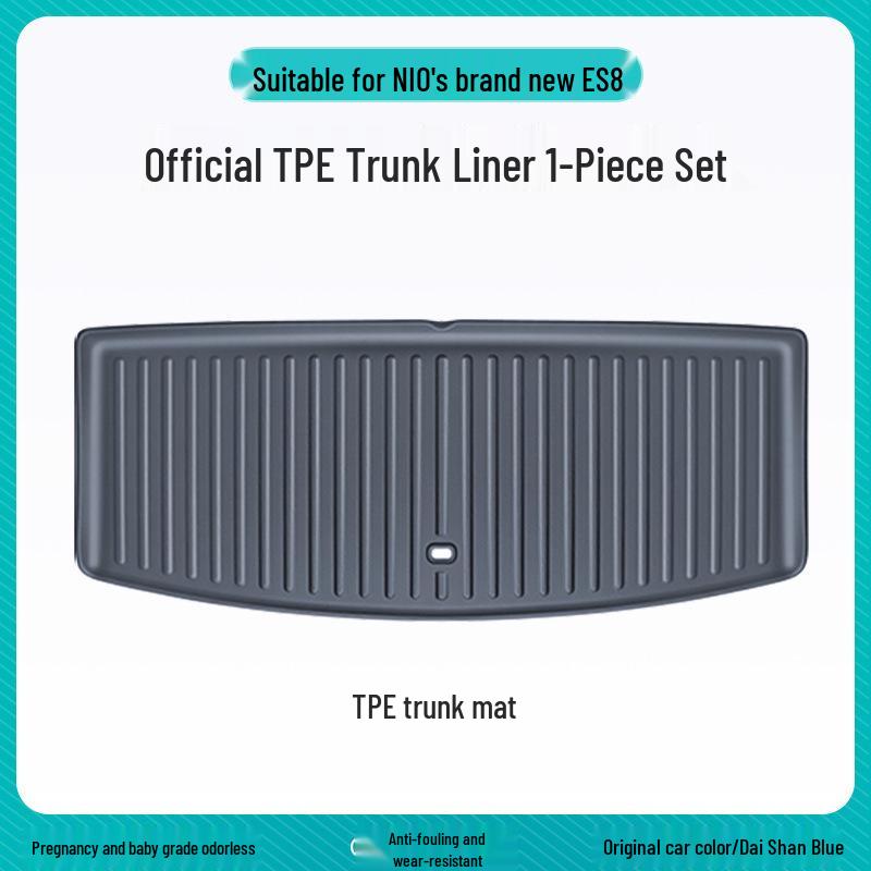 NIO ES8: TPE Trunk Mat - Waterproof, Dirt-Proof, Decorative Upgrade for 26 Models
