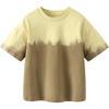 Minibala Kids Pure Cotton Tie-Dye Gradient Short Sleeve T-Shirt