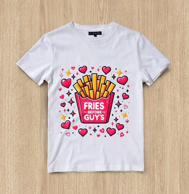 Custom Fast Food Obsession Graphic T-shirt Design Unisex Jersey Short Sleeve Tee