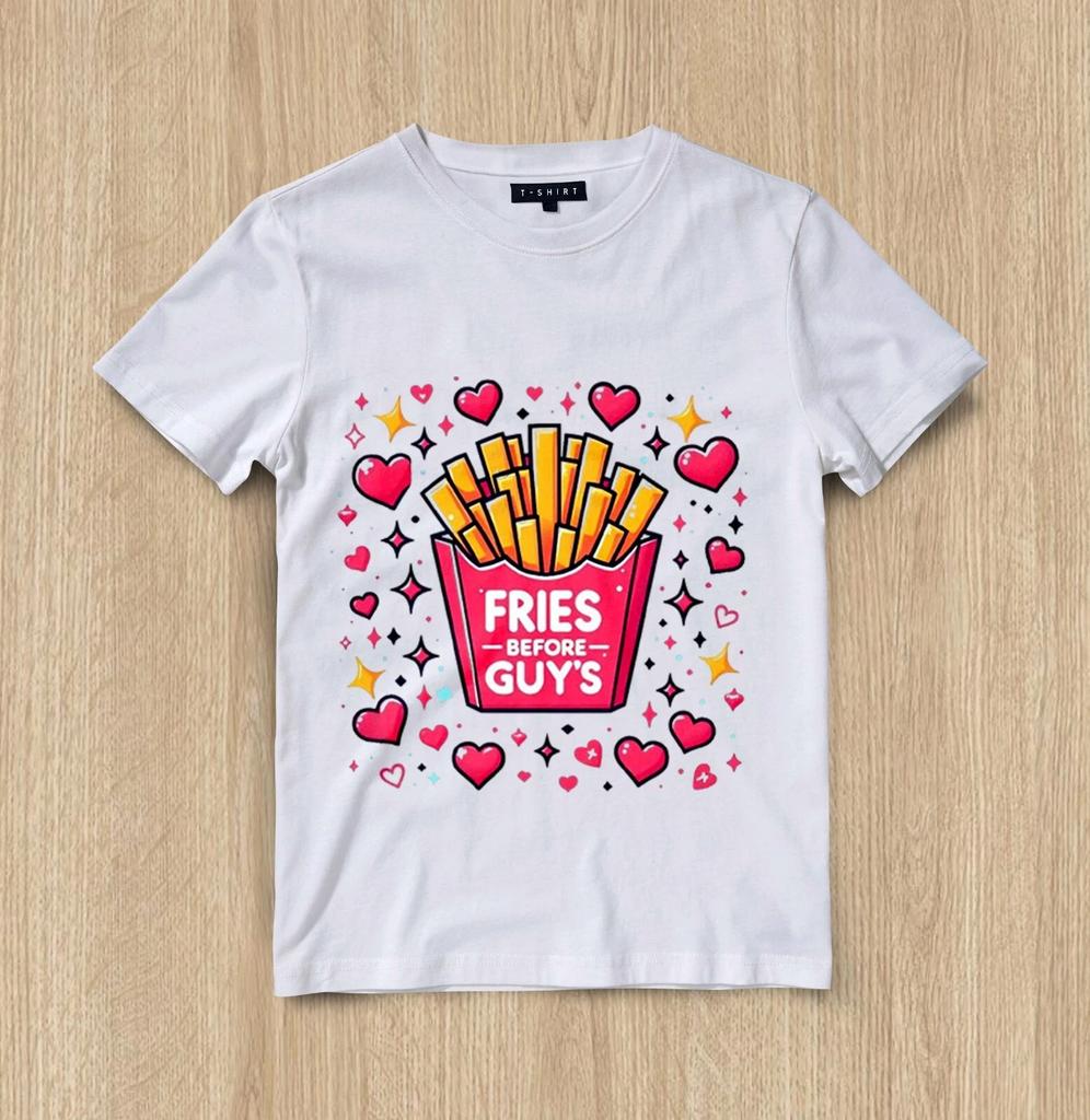 Custom Fast Food Obsession Graphic T-shirt Design Unisex Jersey Short Sleeve Tee