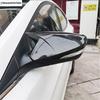 Ox Horn Blade Style Rearview Mirror Cover Trim For Hyundai Elantra Veloster 2011 - 2015 Black / Carbon Fiber Look  Accessories