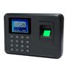 Intelligent Biometric Fingerprint Password Attendance Machine Employee Checking-in Recorder 2.4 Inch   LCD Screen   5V Time Attendance Clock