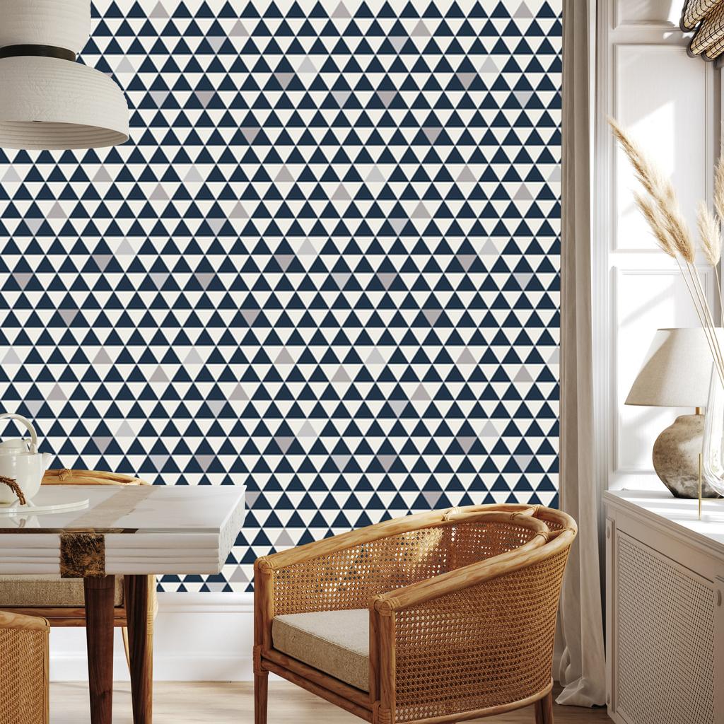 Geometric classic pattern wallpaper for living room and bedroom 50x1000