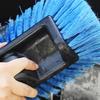 Car Cleaning Brush with Soft Synthetic Bristles Telescopic Handle Built-in Hose Attachment Car Wash Brush
