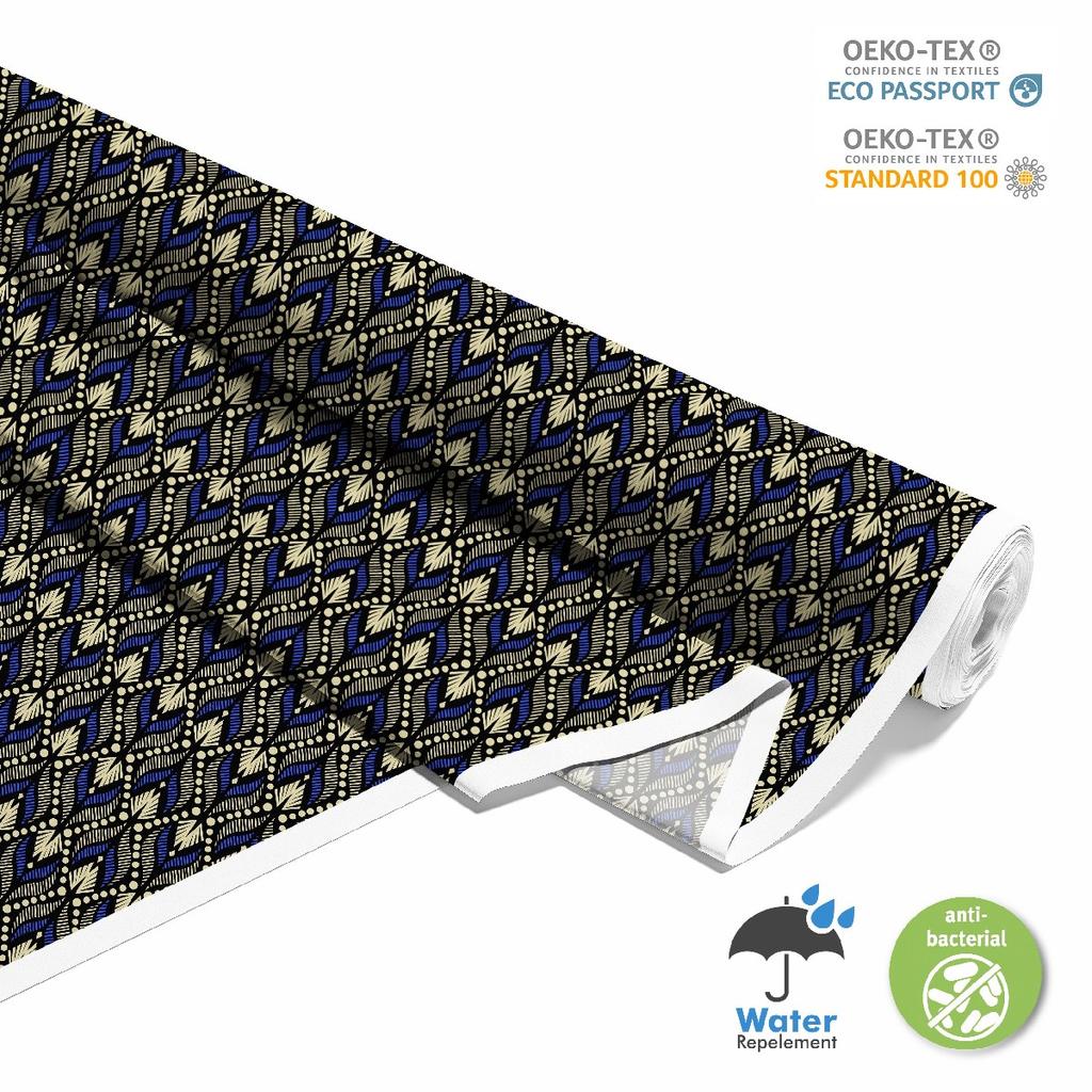 Outdoor Dekostoffe Oxford - Motiv Geometrisch 2 I Dx345