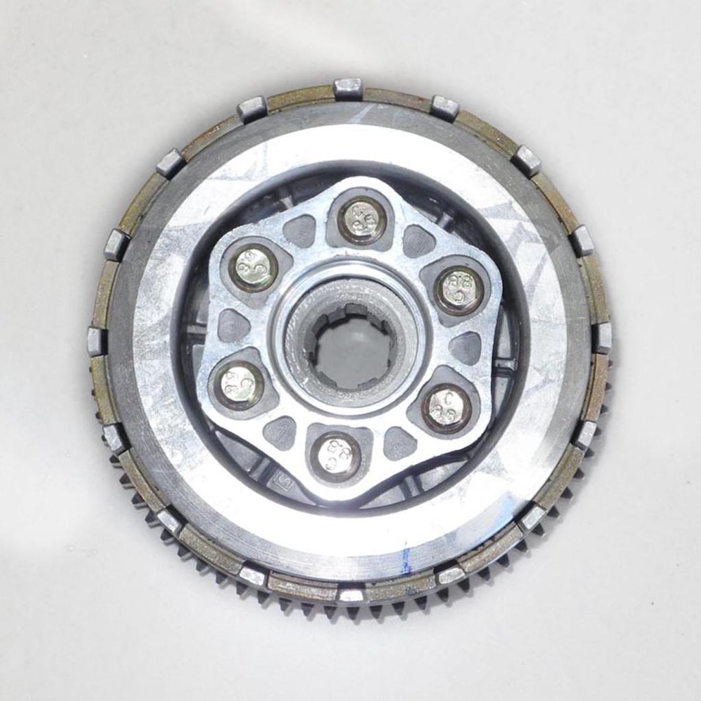 Clutch 70 Teeth Clutch 127mm Diameter,6 Plate and 6 Column for Zongshen,Bashan,Loncin Lifan CB CG200cc 250cc Water Cooled Engine