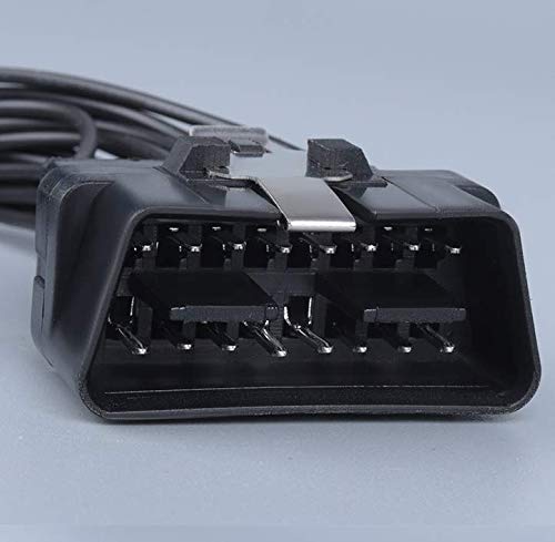 OBD2 OBDII J1962 Y Cable Connector 16 Pin Splitter Extension