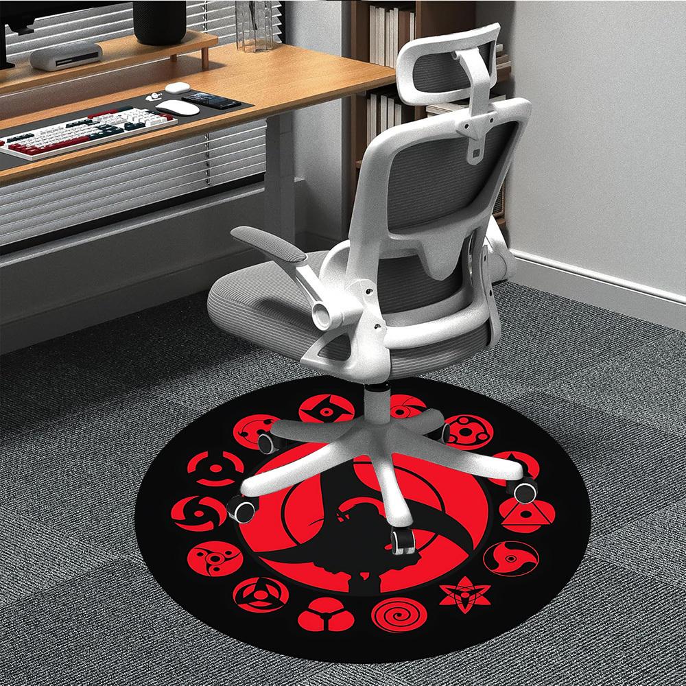 NARUTO Office Round Area Rug,  Under Office Chairs Bedroom Living Room Home Decor a0908161