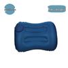 Jin Mao U-Shaped Inflatable Travel Neck Pillow with TPU & Milk Silk