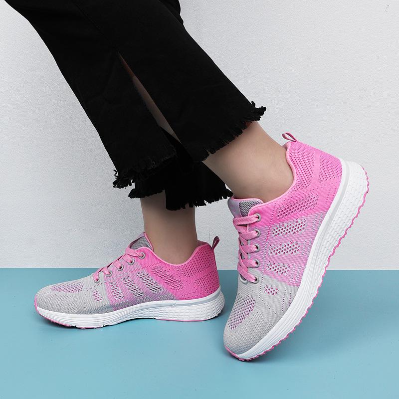 2026 Women Sport Shoes Fashion Platform Sneakers Ladies Spring Winter Flats Running Shoes for Woman