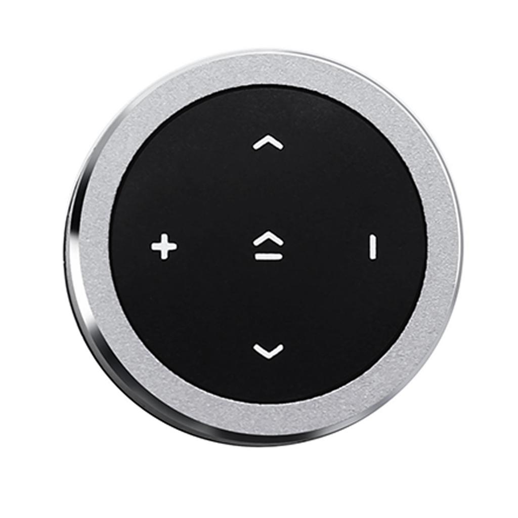 Sada pro bezdrátové dálkové ovládání Bluetooth 4.0 na volantu do auta s tlačítkem pro média pro mobilní telefon a tablet