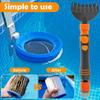 New Handheld Pool Spa Filter Cartridge Cleaner Tool Pool Filter Element Cleaner 7 Comb Nozzles Pool Filter Cleaner High Pressure