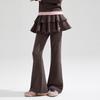 Girls' Flare Leggings - Cocoa Brown