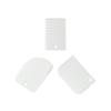 3Pcs Cream Scraper Suit Diy Kitchen Straight Arc Tooth Shape Cream Bread Cutter Plastic Cake Pasty Scraper Baking Fondant Tools