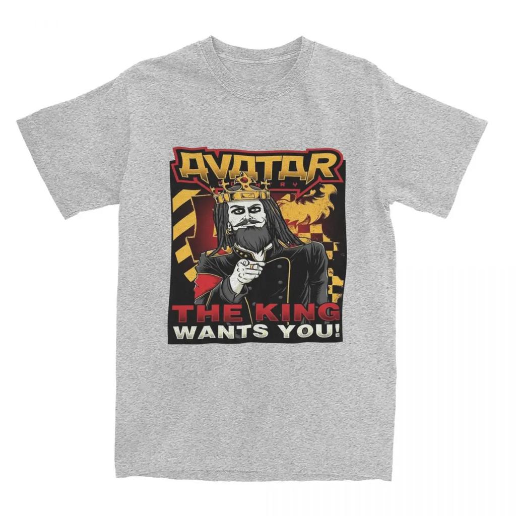 Avatar Band für Herren Damen T-Shirt Der König will dich Bekleidung Lässiges T-Shirt T-Shirts Alle Jahreszeiten Kleidung