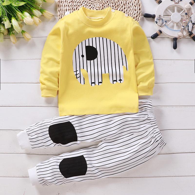 Kinderkleidung Kinder-Sets Kinderkleidung Jungen Mädchen Baumwolle Herbst Winter Kleidung Hosen Nachtwäsche Unterwäsche Weihnachtsgeschenk
