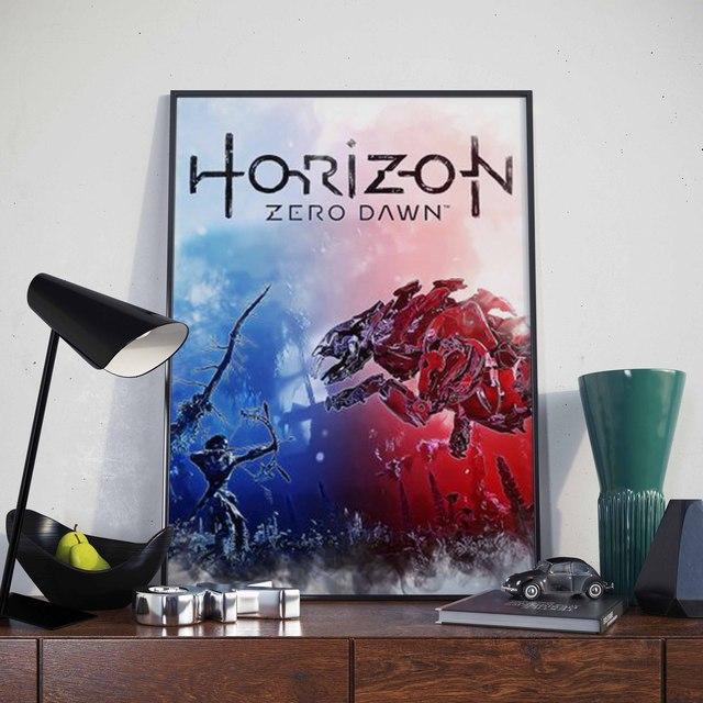 Japanese Anime Horizon Zero Dawn Picture Art Decoration Home Decoration Oil Painting
