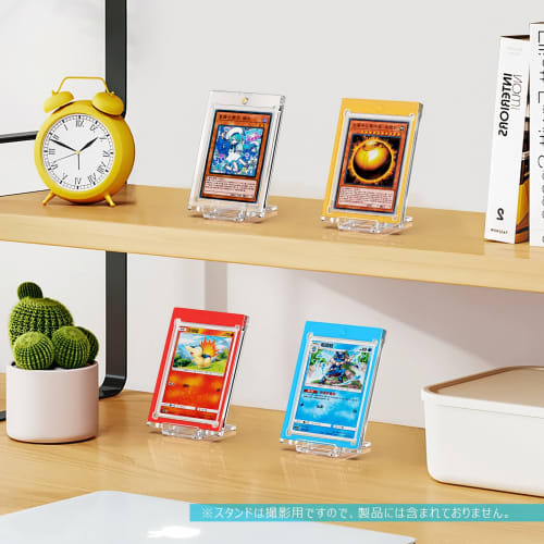 Card Loader, Trading Card Case, Magnetic Loader, Card Display Case, Protective Storage, Acrylic Trading Card Case, Compatible with Yu-Gi-Oh!, Pokemon,