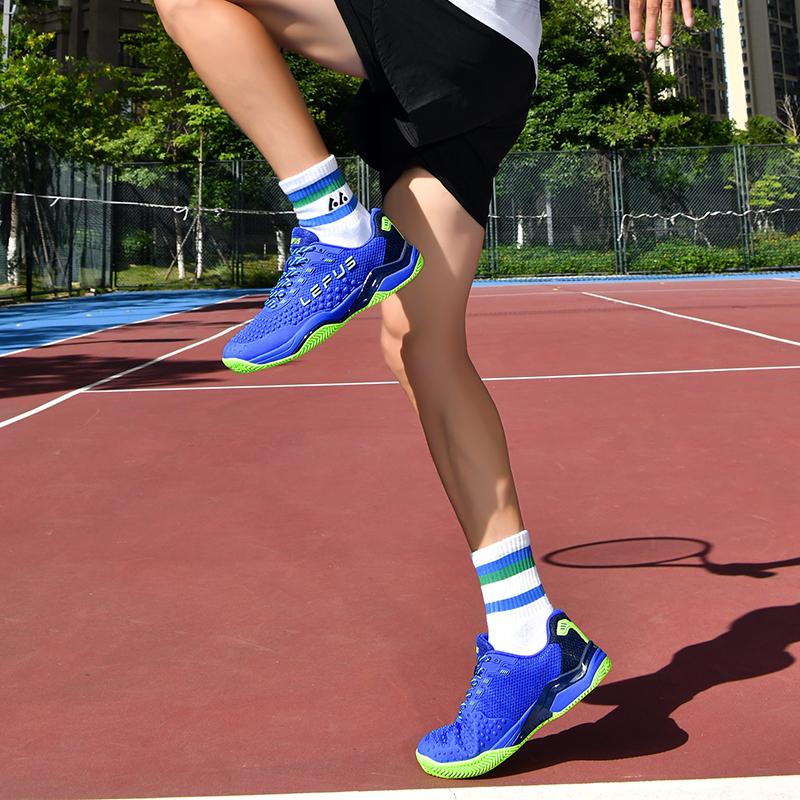 LEFUS Unisex Athletic Shoes Lightweight Badminton Shoes Table Tennis Shoes Golf and Tennis Shoes Women Shoes